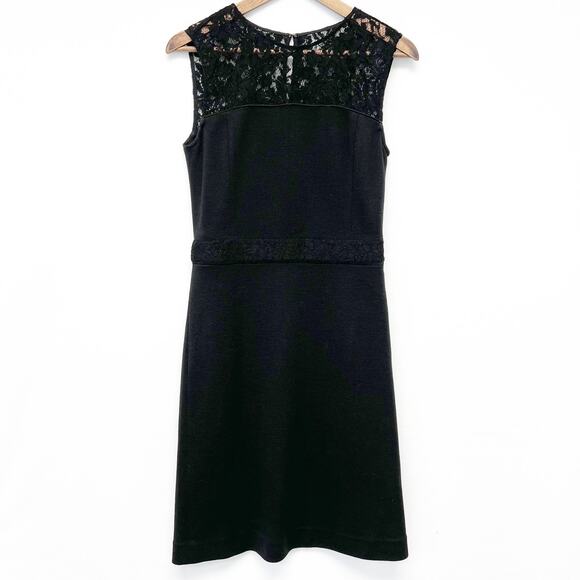 Tory Burch Womens M Cocktail Dress Lace‎ Stretch Elegant Party Flirty Whimsygoth - Picture 2 of 8